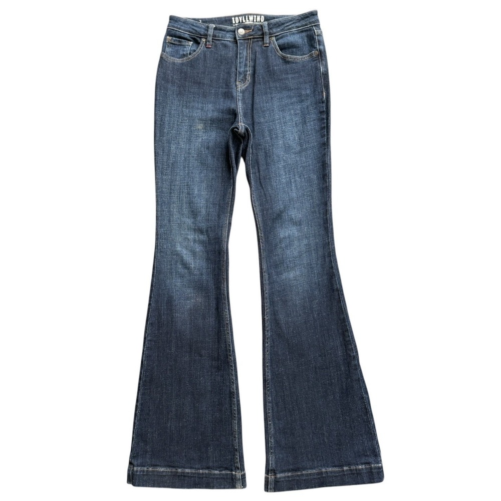 Idyllwind Jeans Womens 4 Blue Flare Stretch Denim Western Bootcut Cowgirl